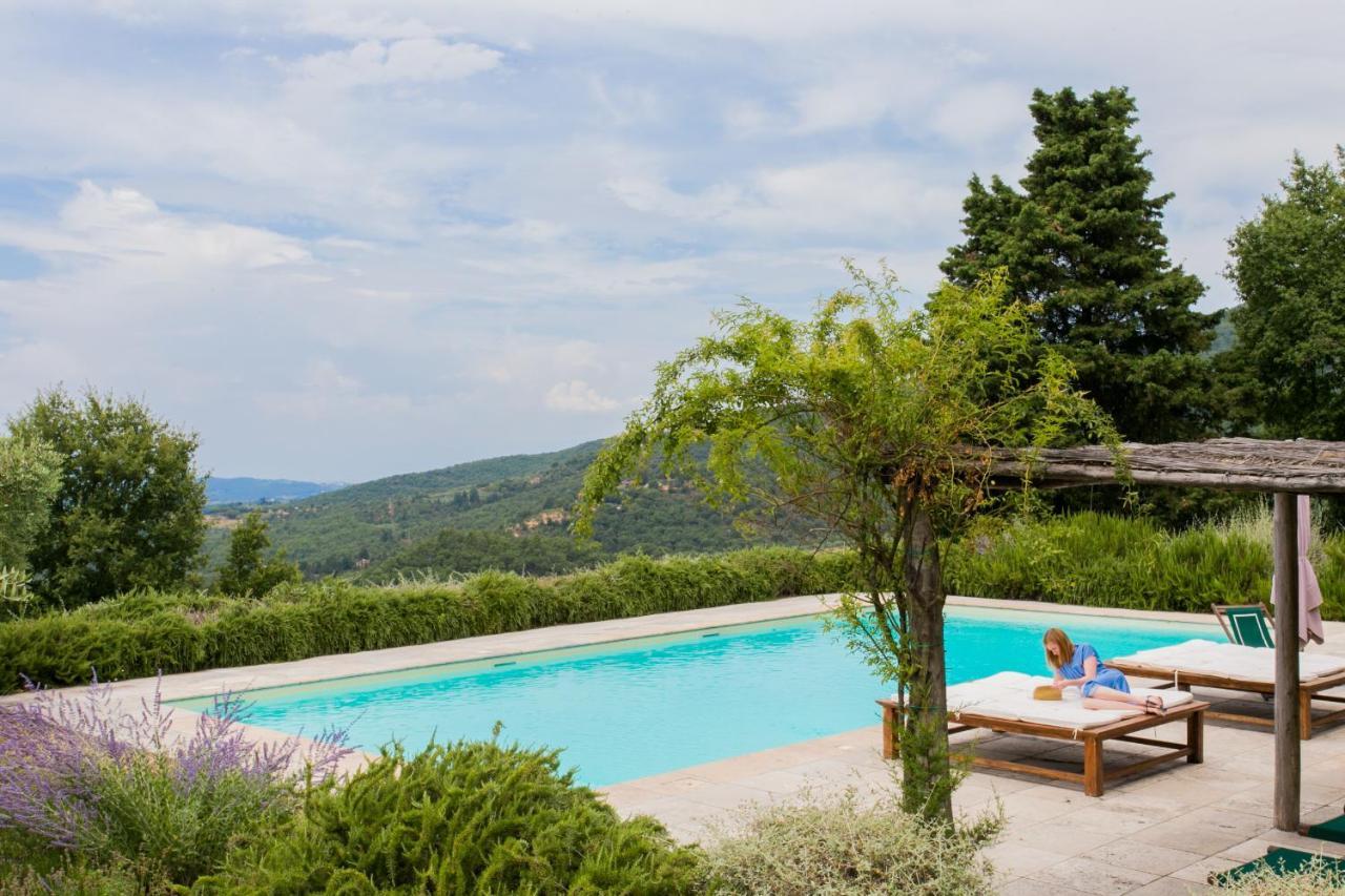 Villa Il Poggio Greve in Chianti Exterior foto