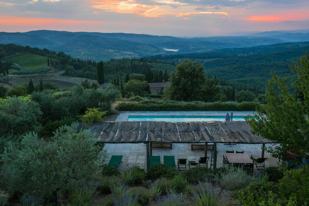Villa Il Poggio Greve in Chianti Exterior foto