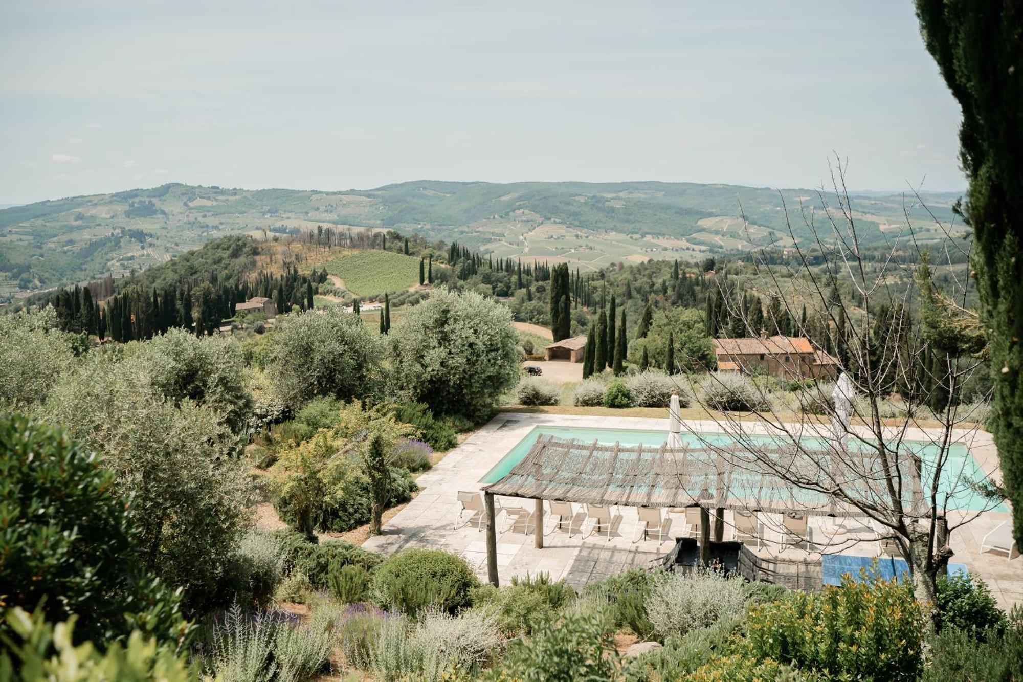 Villa Il Poggio Greve in Chianti Exterior foto